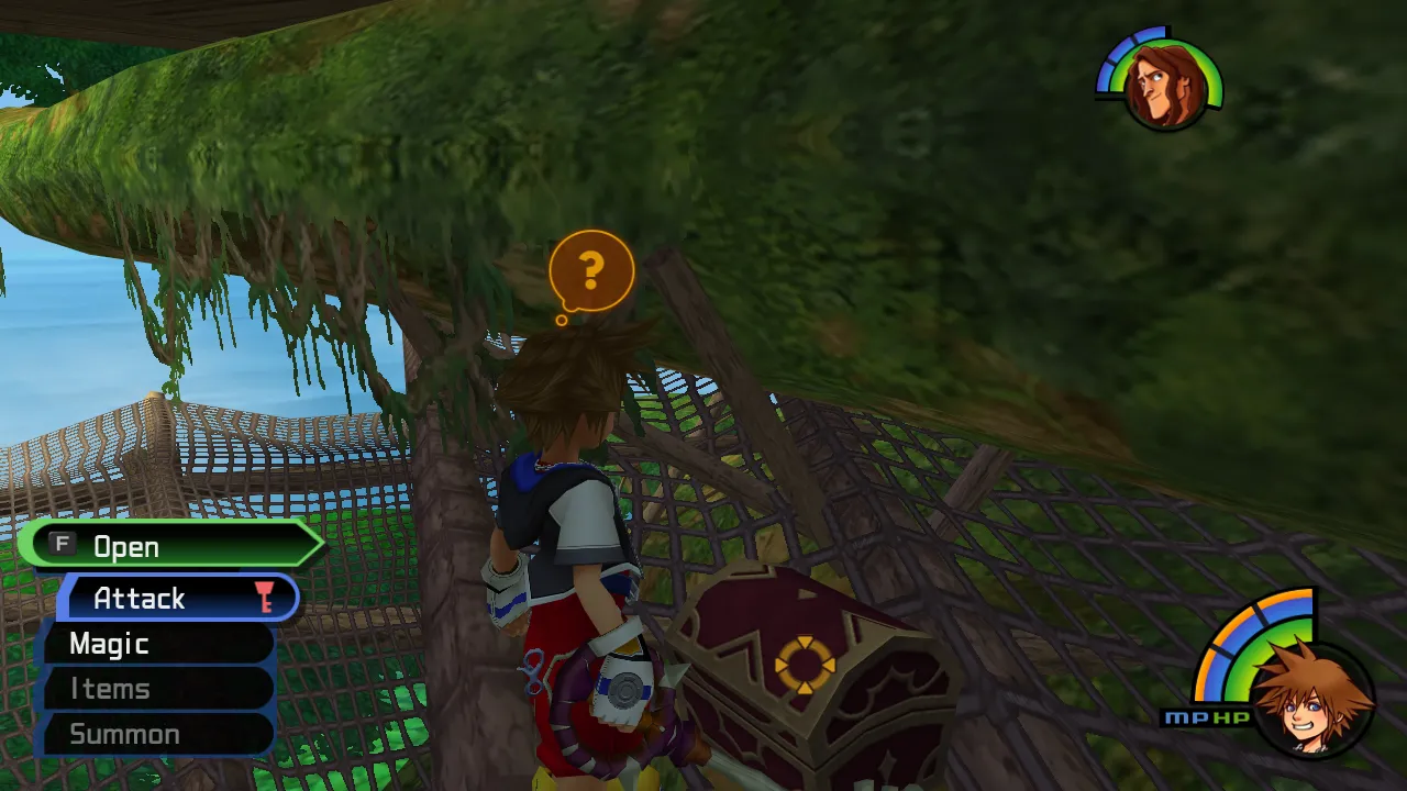 Deep Jungle Tree House Beneath Tree House Chest
